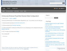 Tablet Screenshot of operatingquadrant.com